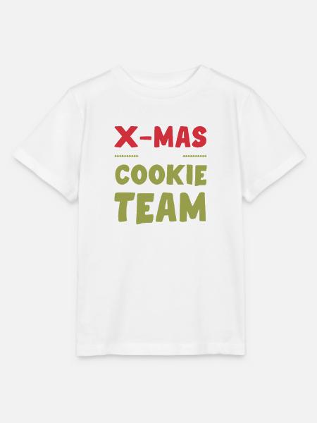 X-Mas Kekse Team - Stanley/Stella Kinder T-Shirt MINI CREATOR  - Weiß