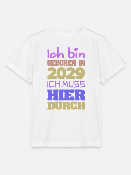 in 2029 - Stanley/Stella Kinder T-Shirt MINI CREATOR  - Weiß