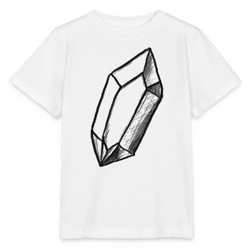 Crystal Yoga Meditation Esotericism - Illustration - Stanley/Stella MINI CREATOR Kids’ T-Shirt - white - Front - Maike (125cm)