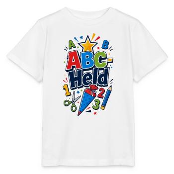 Schulanfang Schulkind - Stanley/Stella Kinder T-Shirt MINI CREATOR  - Weiß - Vorne - Maike (125cm)