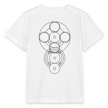 abstract - Stanley/Stella MINI CREATOR Kids’ T-Shirt - white - Front - Maike (125cm)