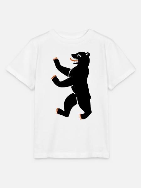 Berliner Bär Single - Stanley/Stella Kinder T-Shirt MINI CREATOR  - Weiß