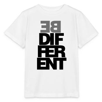 Be different - Stanley/Stella Kinder T-Shirt MINI CREATOR  - Weiß - Vorne - Maike (125cm)