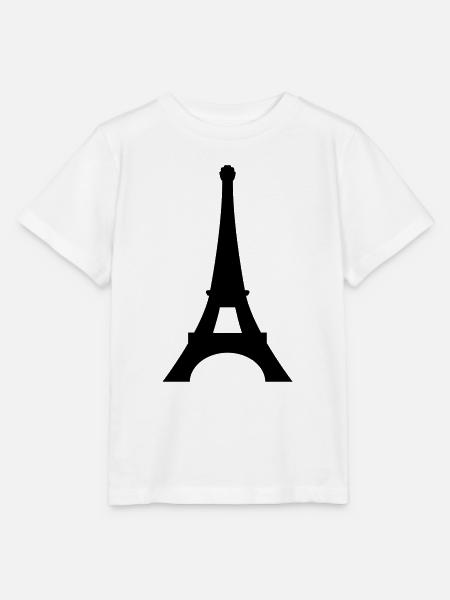 Paris Eiffelturm - Stanley/Stella Kinder T-Shirt MINI CREATOR  - Weiß