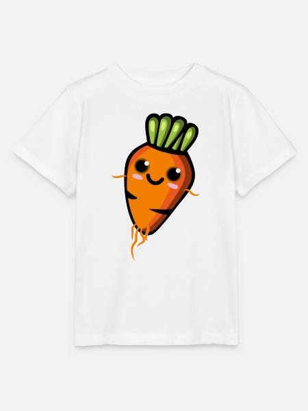 Carrot - Stanley/Stella Kinder T-Shirt MINI CREATOR  - Weiß