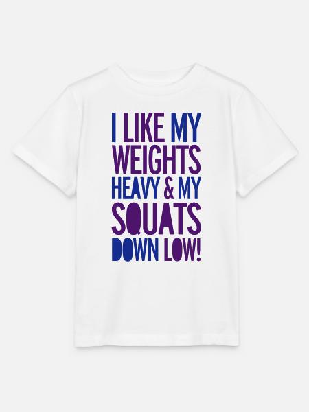 Squat - Stanley/Stella Kinder T-Shirt MINI CREATOR - Weiß