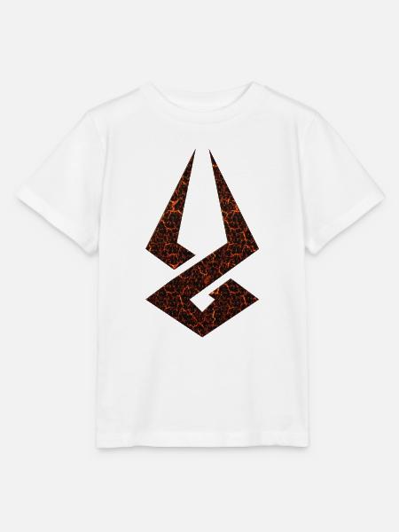 hatte Symbol - Stanley/Stella Kinder T-Shirt MINI CREATOR  - Weiß