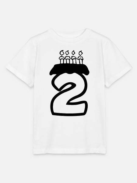 2 Birthday - Stanley/Stella Kinder T-Shirt MINI CREATOR  - Weiß
