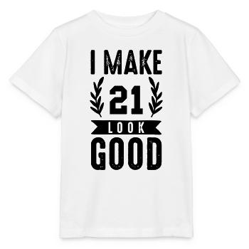look good 21 - Stanley/Stella MINI CREATOR Kids’ T-Shirt - white - Front - Maike (125cm)