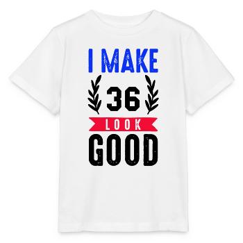 look good 36 - Stanley/Stella MINI CREATOR Kids’ T-Shirt - white - Front - Maike (125cm)