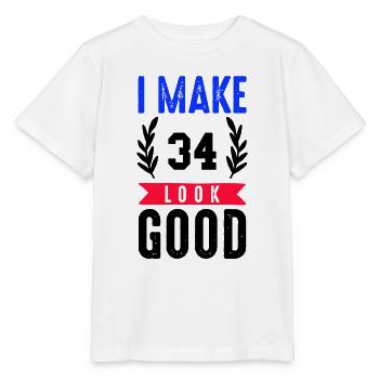 look good 34 - Stanley/Stella MINI CREATOR Kids’ T-Shirt - white - Front - Maike (125cm)