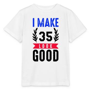 look good 35 - Stanley/Stella MINI CREATOR Kids’ T-Shirt - white - Front - Maike (125cm)
