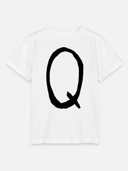 Buchstaben Q - Stanley/Stella Kinder T-Shirt MINI CREATOR - Weiß