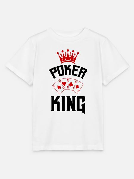 poker king - Stanley/Stella Kinder T-Shirt MINI CREATOR - Weiß