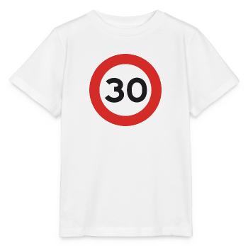 30 mph - T-shirt bio MINI CREATOR Stanley/Stella Enfant - blanc - Devant - Maike (125cm)