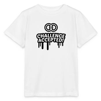 Hochzeit challenge accepted 1c - Stanley/Stella Kinder T-Shirt MINI CREATOR  - Weiß - Vorne - Maike (125cm)