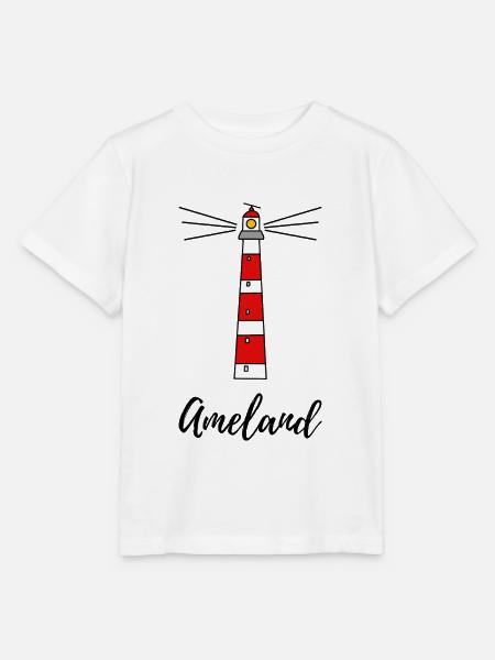 Leuchtturm Ameland Niederlande - Stanley/Stella Kinder T-Shirt MINI CREATOR - Weiß
