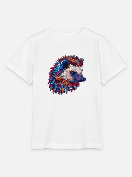 Igel Bunt - Stanley/Stella Kinder T-Shirt MINI CREATOR  - Weiß