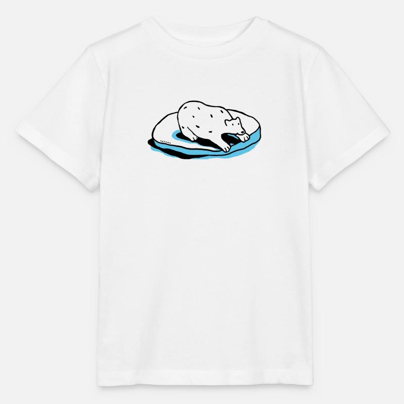 Der Eisbär - Stanley/Stella Kinder T-Shirt MINI CREATOR  - Weiß