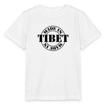 made in tibet m1k2 - Stanley/Stella MINI CREATOR Kids’ T-Shirt - white - Front - Maike (125cm)