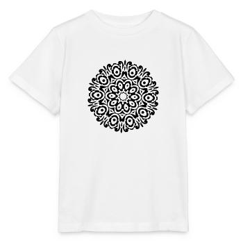 Symbol Geschenk Ornament Ethnic Spirit Art Orient - Stanley/Stella Kinder T-Shirt MINI CREATOR  - Weiß - Vorne - Maike (125cm)