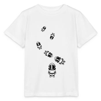 Astronaut icon icon - Stanley/Stella MINI CREATOR Kids’ T-Shirt - white - Front - Maike (125cm)