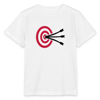 Bogenschießen - Stanley/Stella Kinder T-Shirt MINI CREATOR  - Weiß - Vorne - Maike (125cm)