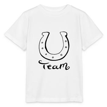 glücks team - Stanley/Stella MINI CREATOR Kids’ T-Shirt - white - Front - Maike (125cm)