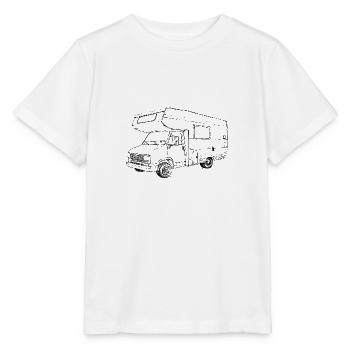 camper - Stanley/Stella MINI CREATOR Kids’ T-Shirt - white - Front - Maike (125cm)