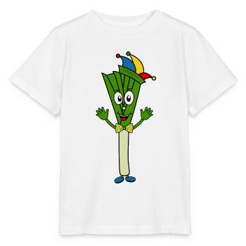Poireaux comme Helauch - T-shirt bio MINI CREATOR Stanley/Stella Enfant - blanc - Devant - Maike (125cm)