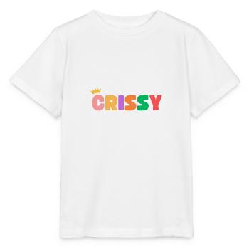 Crissy! Personnalisable - T-shirt bio MINI CREATOR Stanley/Stella Enfant - blanc - Devant - Maike (125cm)