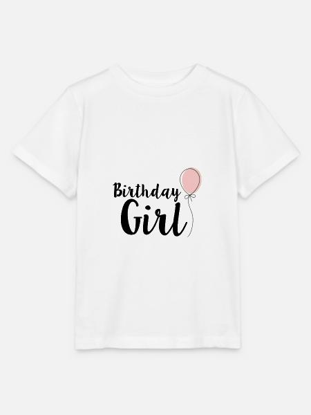 Fille dont c'est l'anniversaire - T-shirt bio MINI CREATOR Stanley/Stella Enfant - blanc