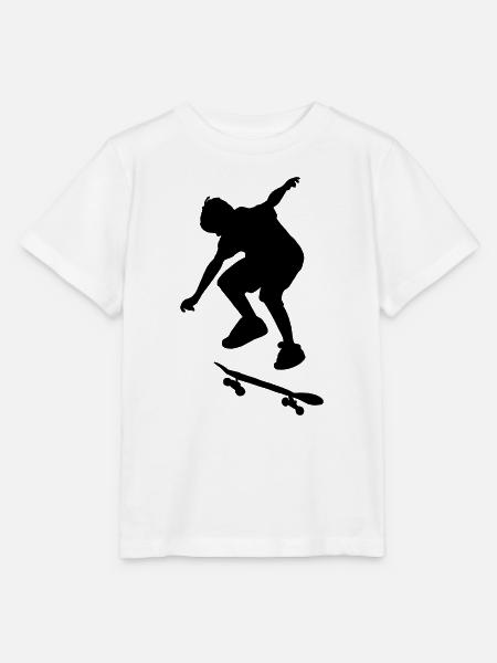 Skateboard Tricks - Stanley/Stella Kinder T-Shirt MINI CREATOR - Weiß