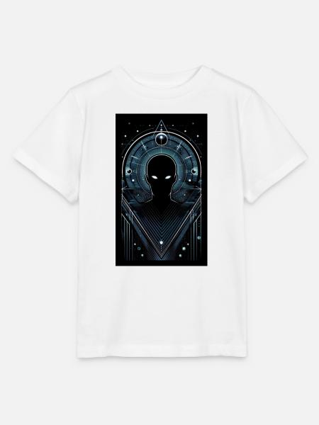 Außerirdischer Schatten - Stanley/Stella Kinder T-Shirt MINI CREATOR  - Weiß