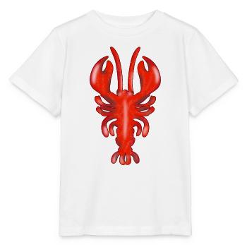 HOMARDS AUX FRUITS DE MER - T-shirt bio MINI CREATOR Stanley/Stella Enfant - blanc - Devant - Maike (125cm)
