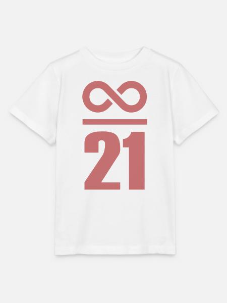 Unendlich durch 21 Millionen Bitcoin Unendlich - Stanley/Stella Kinder T-Shirt MINI CREATOR - Weiß