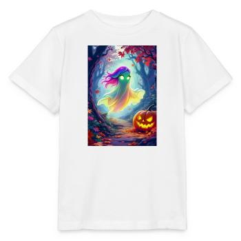geist   - Stanley/Stella Kinder T-Shirt MINI CREATOR  - Weiß - Vorne - Maike (125cm)