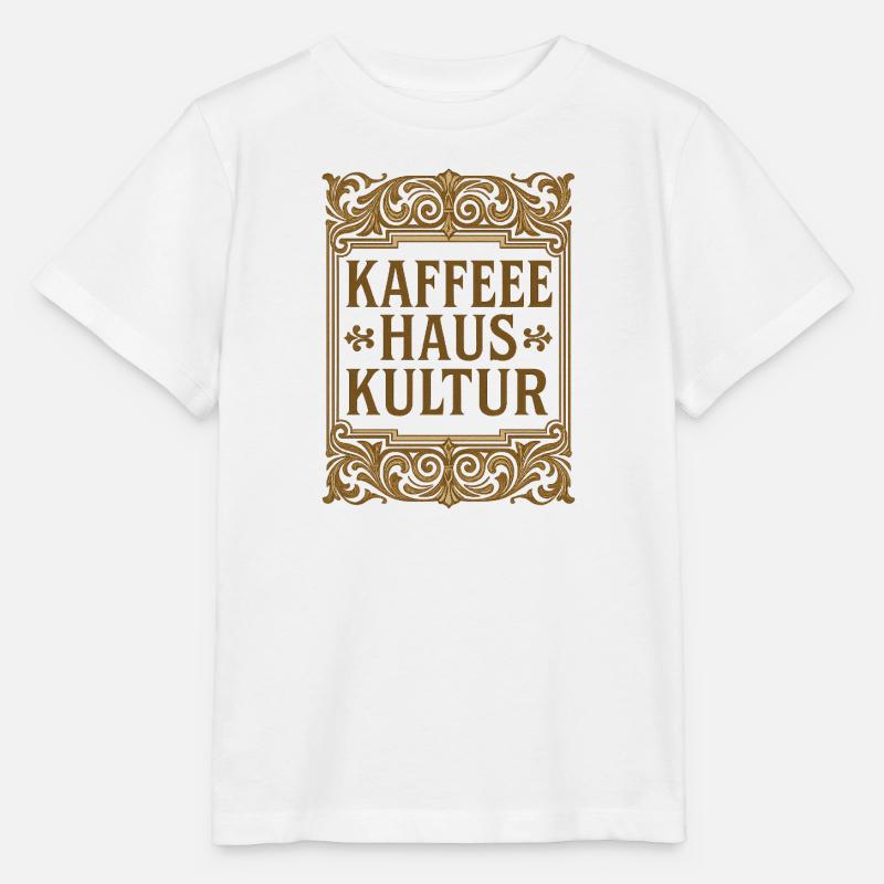 Kaffeehauskultur - Stanley/Stella Kinder T-Shirt MINI CREATOR  - Weiß