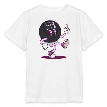 Knob Dancer Cartoon - Stanley/Stella MINI CREATOR Kids’ T-Shirt - white - Front - Maike (125cm)