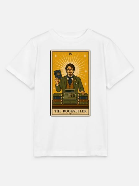 Buchhändler | Bücher Beruf Tarot - Stanley/Stella Kinder T-Shirt MINI CREATOR - Weiß
