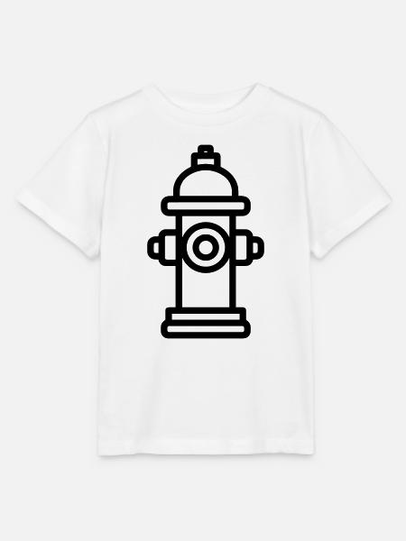 Hydrant - Stanley/Stella Kinder T-Shirt MINI CREATOR - Weiß