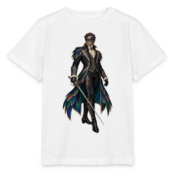 Federklingen-Marschall Fantasielook - Stanley/Stella Kinder T-Shirt MINI CREATOR  - Weiß - Vorne - Maike (125cm)