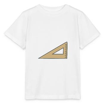 Geometry Tool Geotriangular - Stanley/Stella MINI CREATOR Kids’ T-Shirt - white - Front - Maike (125cm)