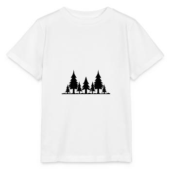 Wald - Stanley/Stella Kinder T-Shirt MINI CREATOR  - Weiß - Vorne - Maike (125cm)