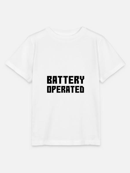 Battery operated - Stanley/Stella Kinder T-Shirt MINI CREATOR - Weiß