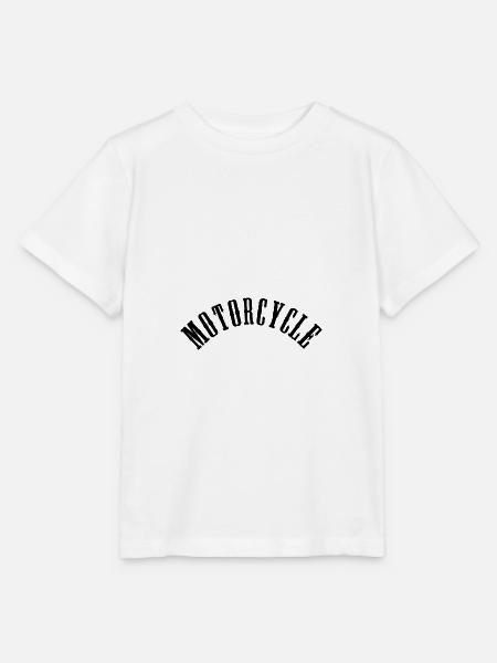 Motorcycle - Stanley/Stella Kinder T-Shirt MINI CREATOR  - Weiß