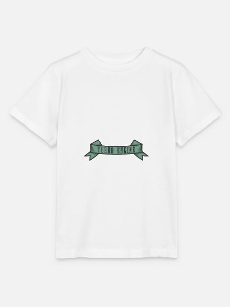 Turbo Engine Banner - Stanley/Stella Kinder T-Shirt MINI CREATOR  - Weiß