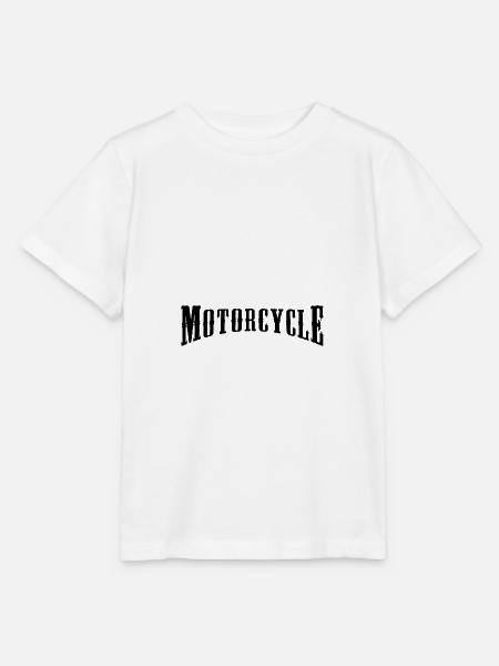 Motorcycle - Stanley/Stella Kinder T-Shirt MINI CREATOR - Weiß
