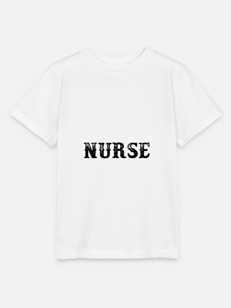 Nurse - Stanley/Stella Kinder T-Shirt MINI CREATOR - Weiß