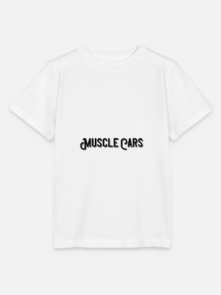 Muscle Cars - Stanley/Stella Kinder T-Shirt MINI CREATOR - Weiß